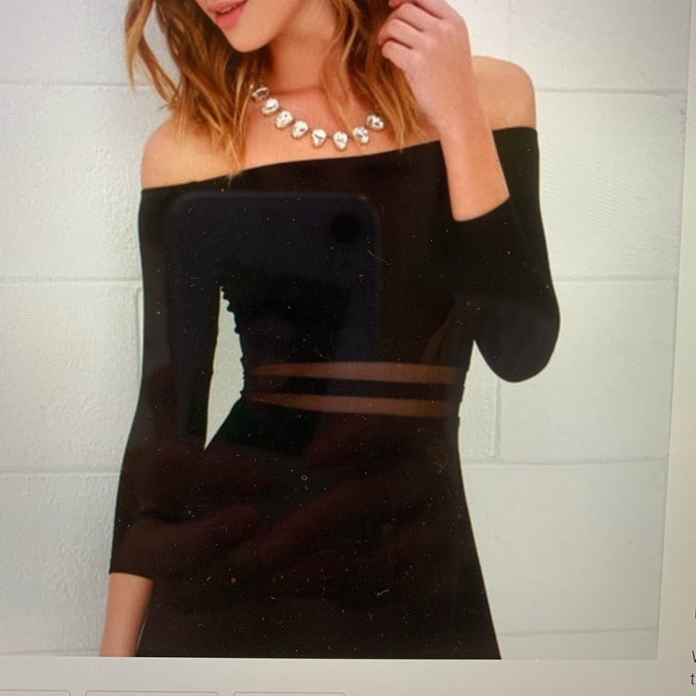 Lulus Black Skater Dress